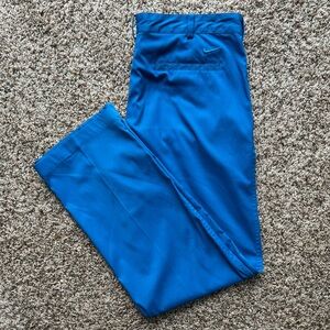 Outstanding men’s *NIKE Golf dri-fit* bright blue casual golf ⛳️ pants - 36/32